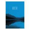 Word Lake Hush Blue