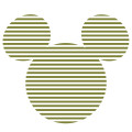 Mickey Head Stripes - Thumbnail View 1