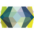 Gem Stone Kite petrol-bleu-yellow - Thumbnail View 1