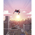 Marvel Spider-Man Swinging Through the Air - Thumbnail View 1