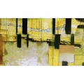 Squares Dropping grey-yellow - Thumbnail View 1