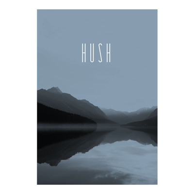 Word Lake Hush Steel