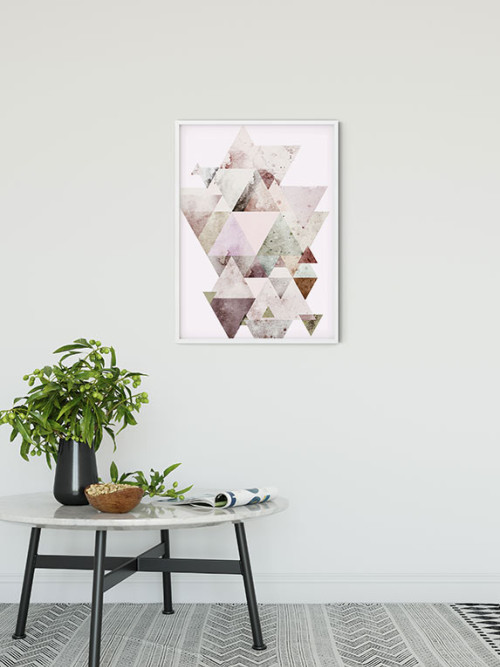 Triangles Red - Slider Item - View 1