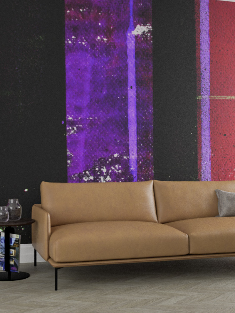 Traces Drizzling black-purple - View 1