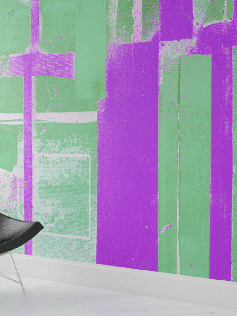 Cuboids Linedup green-violett - View 1
