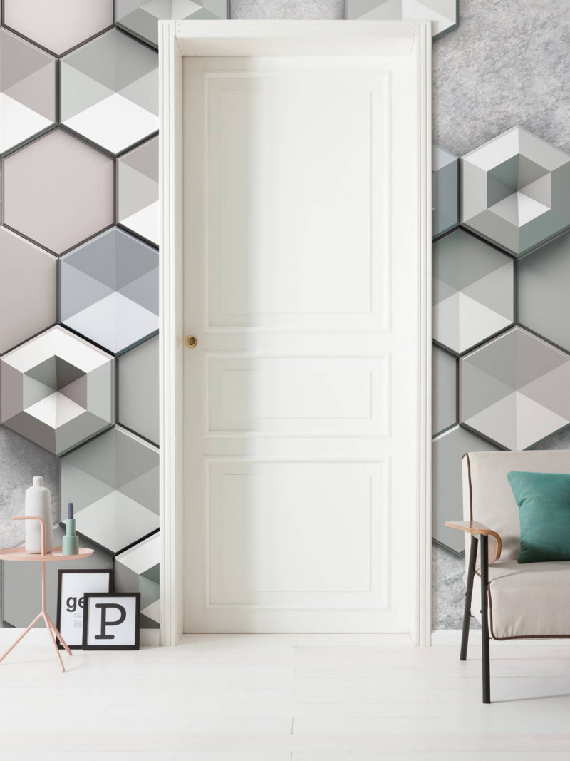 Hexagon Concrete - View 1