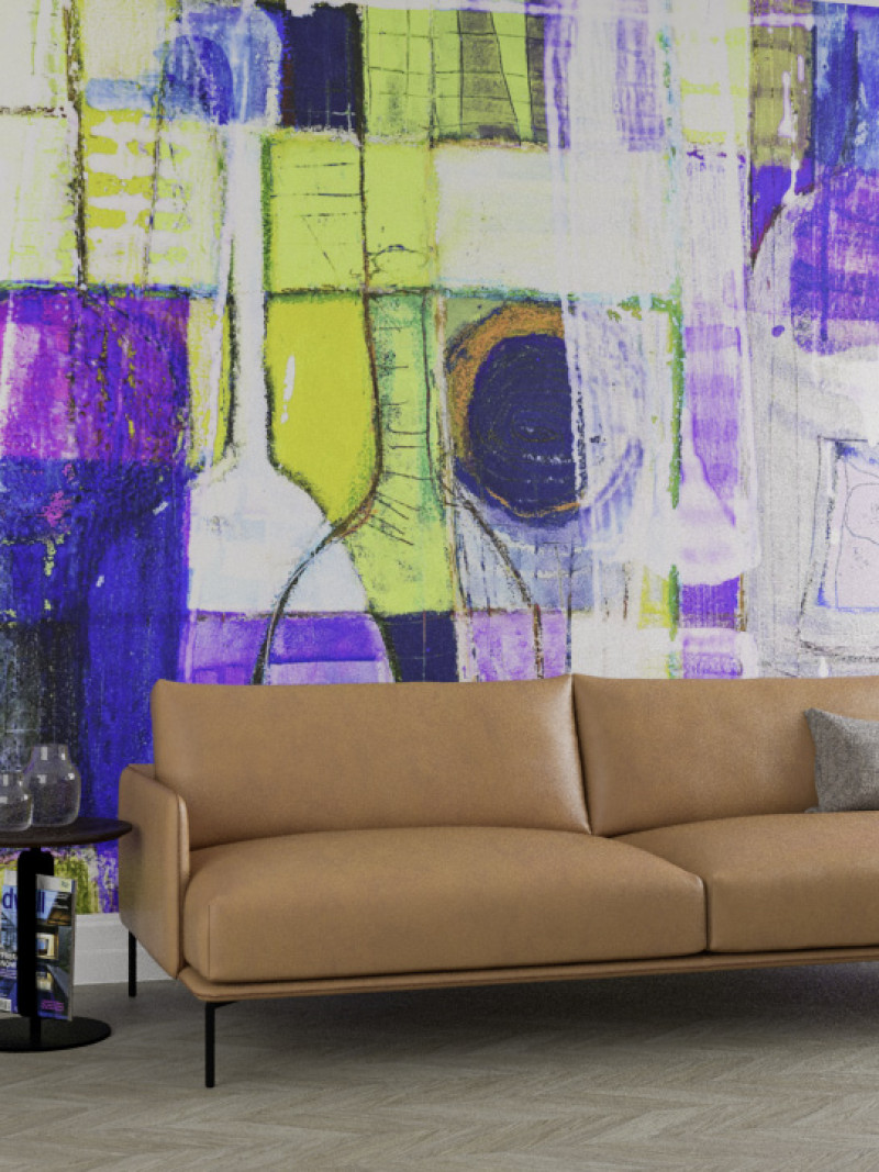 Tableau Living yellow - View 1
