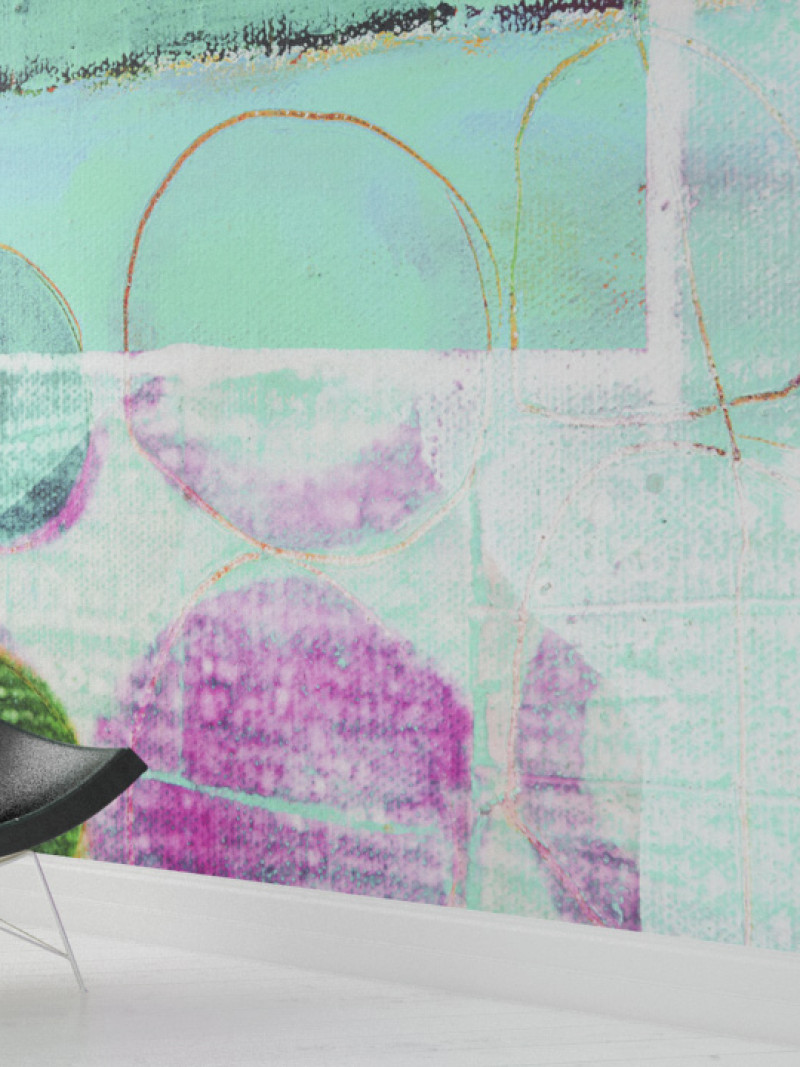 Cells Wrapping mint - View 1