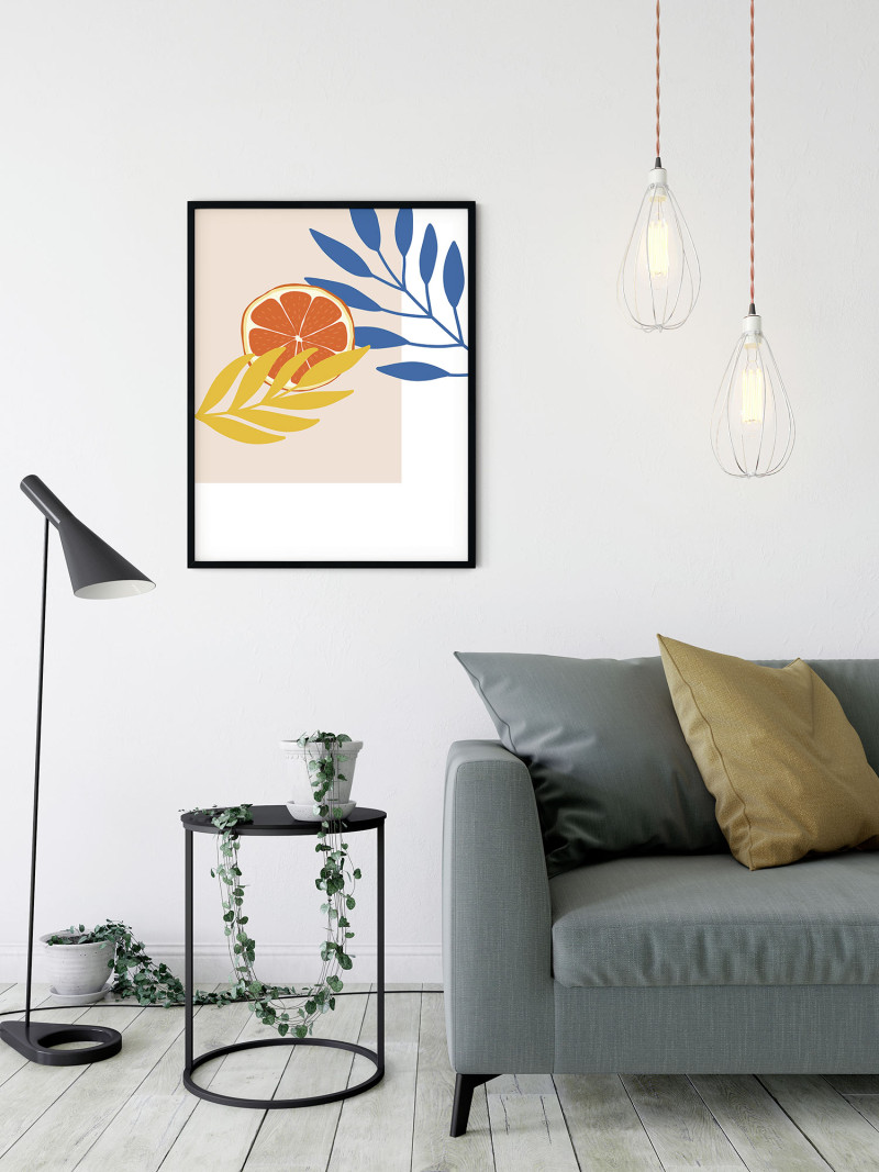 Illustration Drooping Leaves - View 1