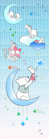 Winnie the Pooh Piglet and Stars - Thumbnail View 1