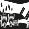 Perspektive Vases black-white - Thumbnail View 1