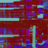 Stripes Flowing merlot-ice - Thumbnail View 1