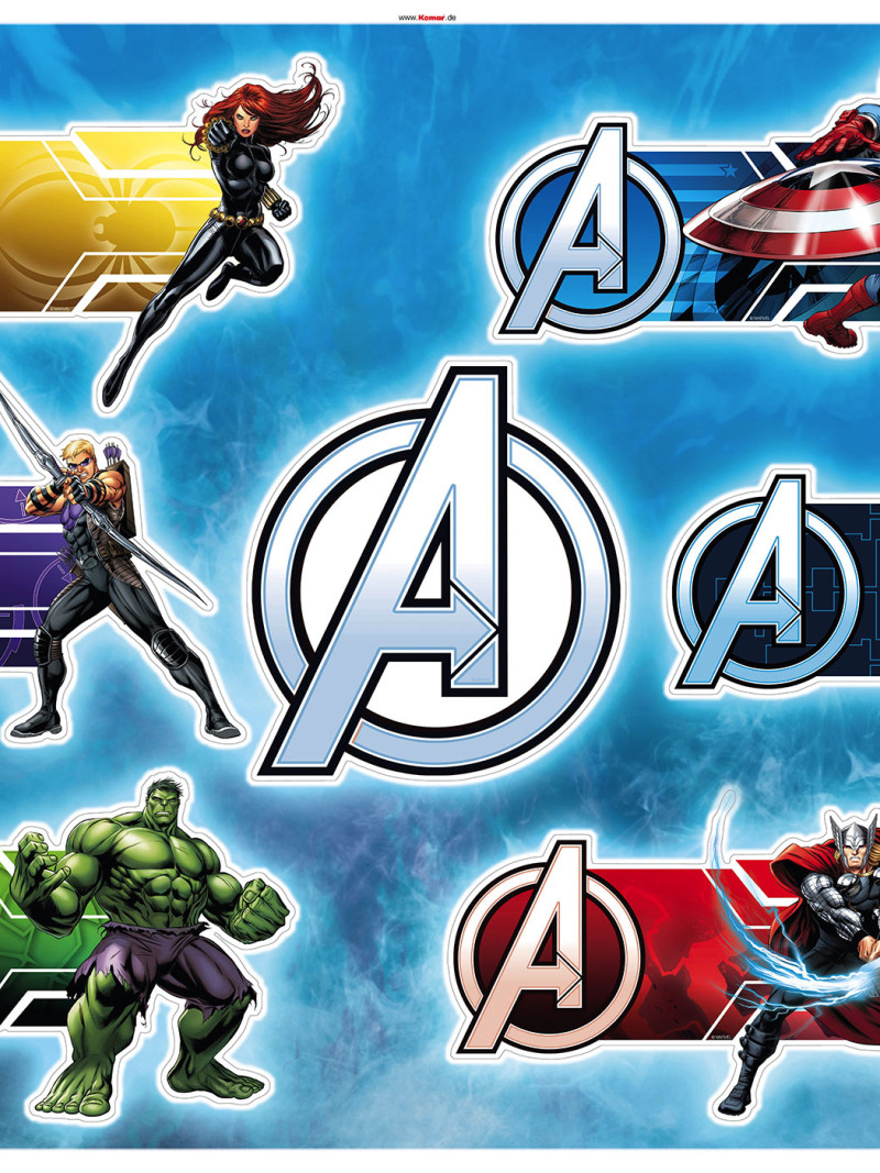 Avengers Plates - Thumbnail View 1