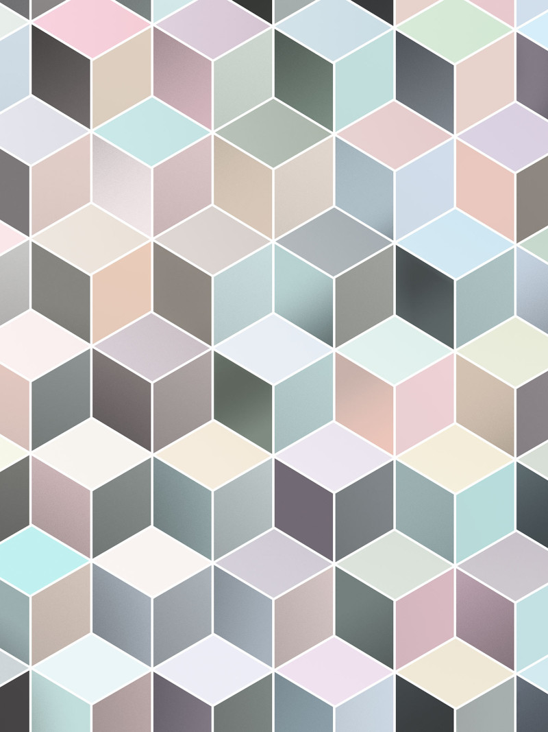Cubes Pastel - Thumbnail View 1