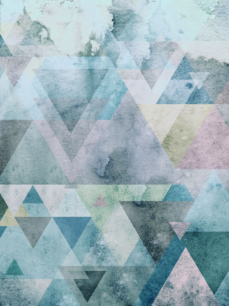 Triangles Blue - Thumbnail View 1