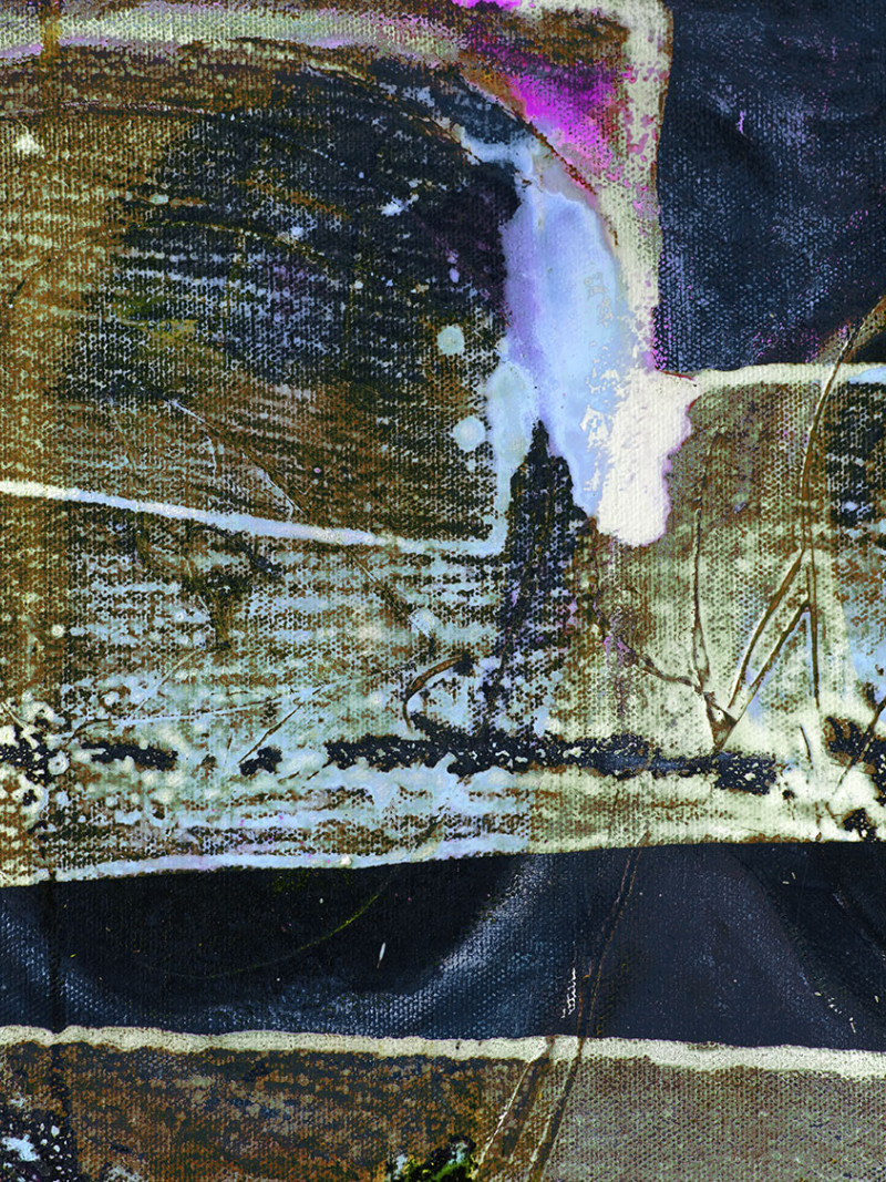 Tracks Imbricating petrol-braun - Thumbnail View 1