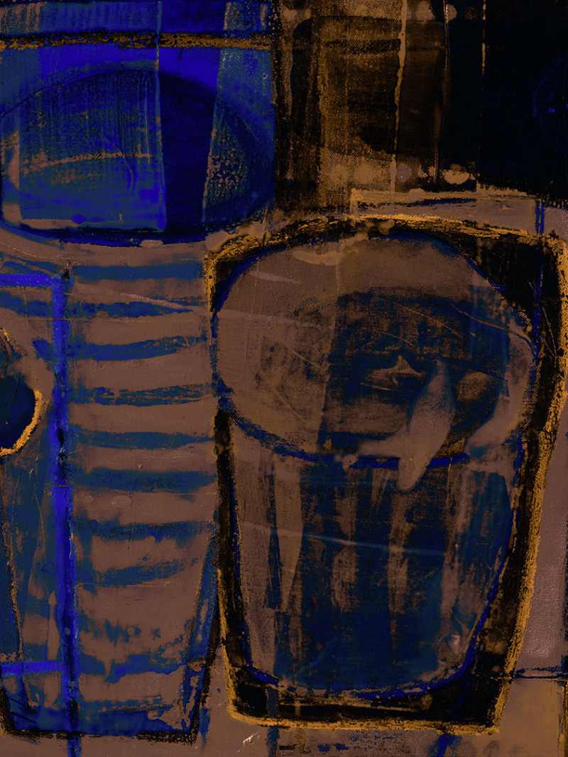 Drinks Spilling brown-blue - Thumbnail View 1