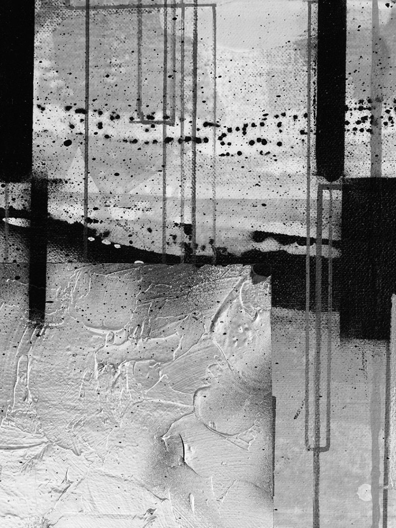 Squares Dropping grey - Thumbnail View 1