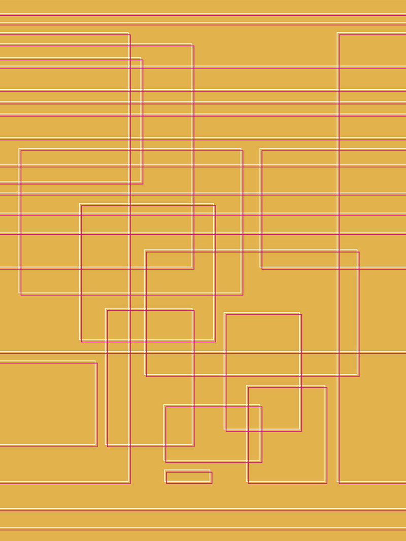 Mills Board Mondial whitepink-orange - Thumbnail View 1