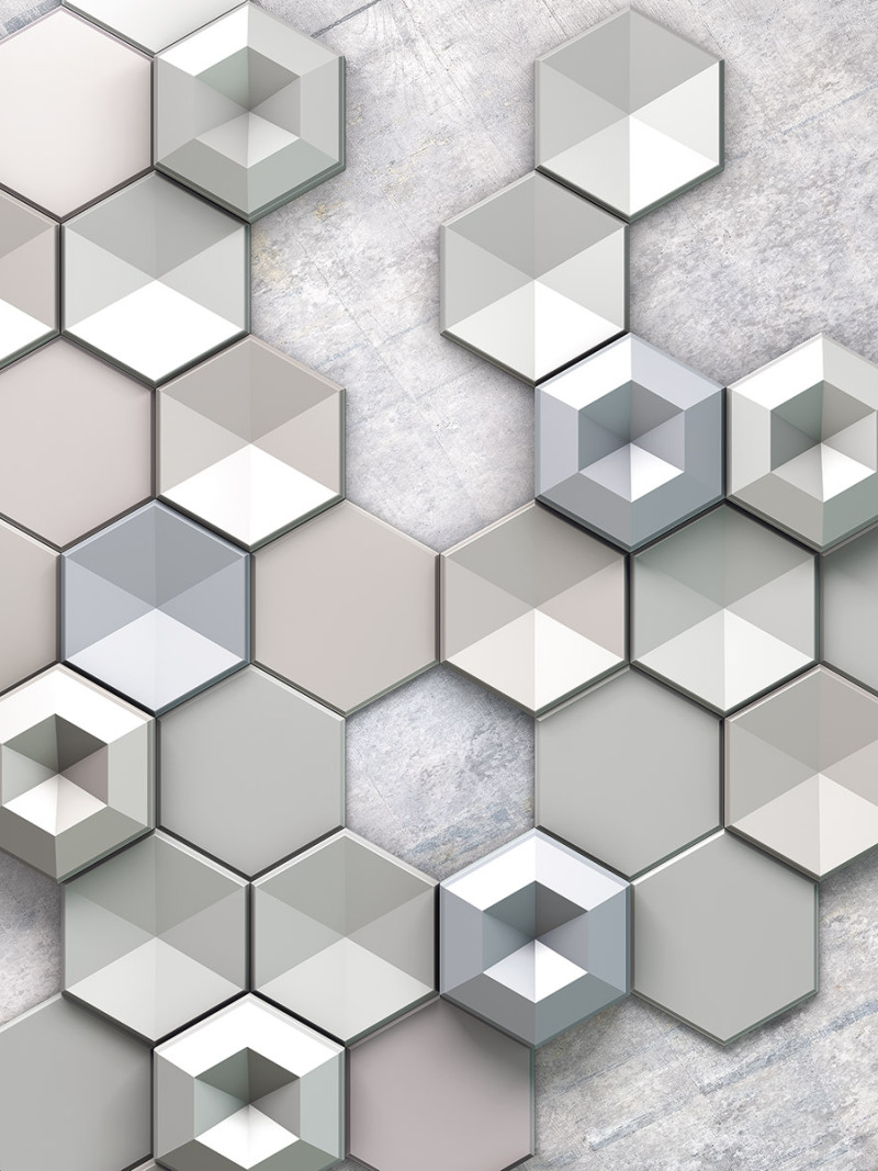 Hexagon Concrete - Thumbnail View 1