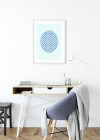 Shelly Patterns Aqua