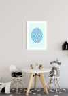 Shelly Patterns Aqua
