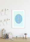 Shelly Patterns Aqua