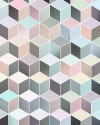 Cubes Pastel - View 1