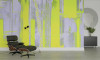 Straight Upright yellow-bleu - View 1