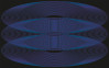 Eyes Wide Open Trio violett-bleu-black - View 1