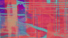 Columns Hanging red - View 1