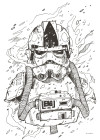 Star Wars Pilot Drawing