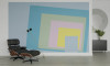 Blocking Oblique bleu-yellow - View 1