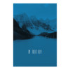 Word Lake In Motion Blue