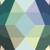Gem Stone Diamond green-bleu-umbra