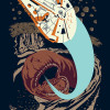 Star Wars Classic Vector Asteroid Worm