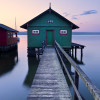 Das grüne Bootshaus