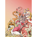 Flamingos and Lillys - Thumbnail View 1