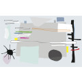 Composition 1 white-grey - Thumbnail View 1