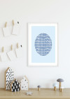 Shelly Patterns Blue