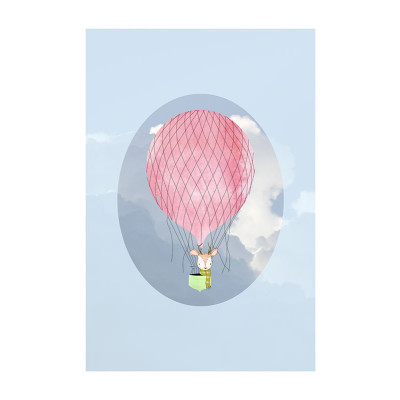 Happy Balloon Blue