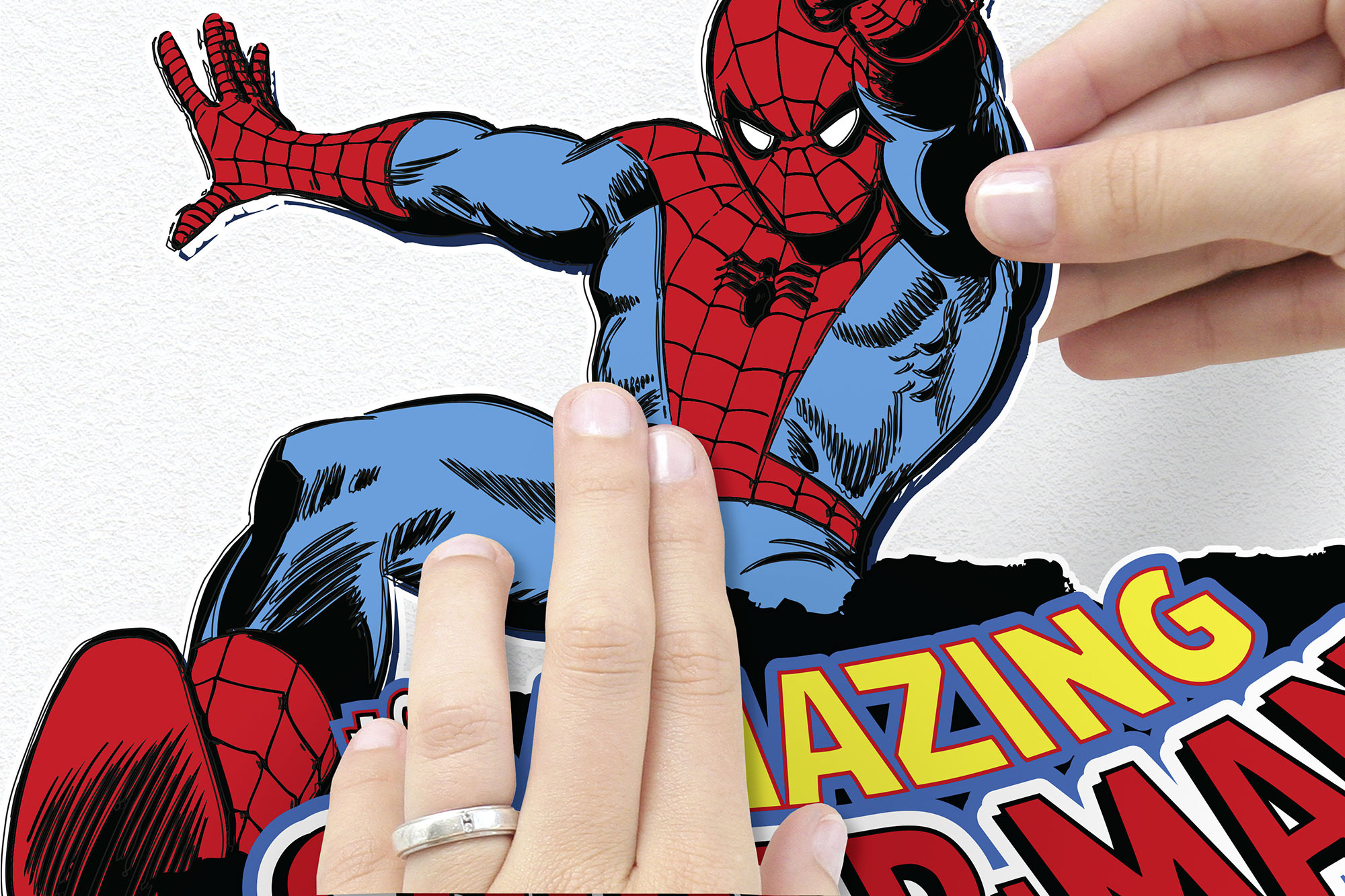 Adesivi murali Spider-Man Comic Classic della Komar®, Marvel