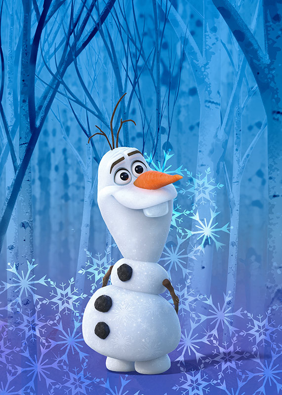 Poster Frozen Olaf Crystal con/senza cornice a partire da 16.34 €