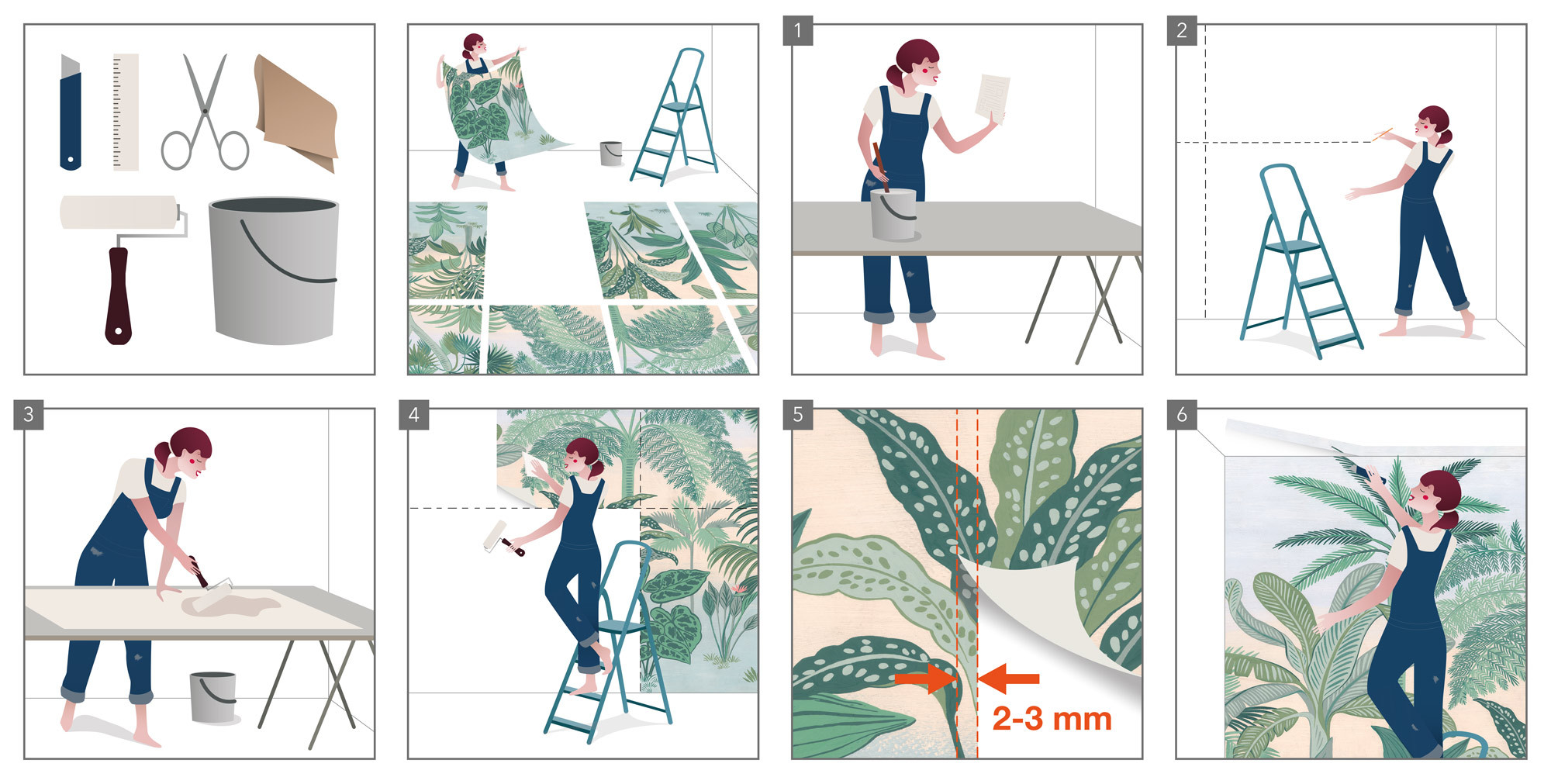 Adesivo Murale Bambini Carta Da Parati 3D Super Eroi Per Camera Bambini -  Adesivo Murale Moderno, Fotomurale Accattivante - Personalizzato In  Dimensioni Adesivi Murali Personalizzati, image size:2000x1011