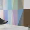 Gem Stone Rhombus apricot-blue-mocca - View 1