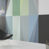 Gem Stone Rhombus black-green-bleu - View 1