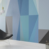 Gem Stone Rhombus blue-black - View 1