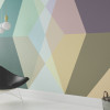 Gem Stone Kite green-brown-rose - View 1