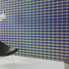 Chequered blue-beige - View 1