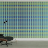 Chequered blue-turquise - View 1
